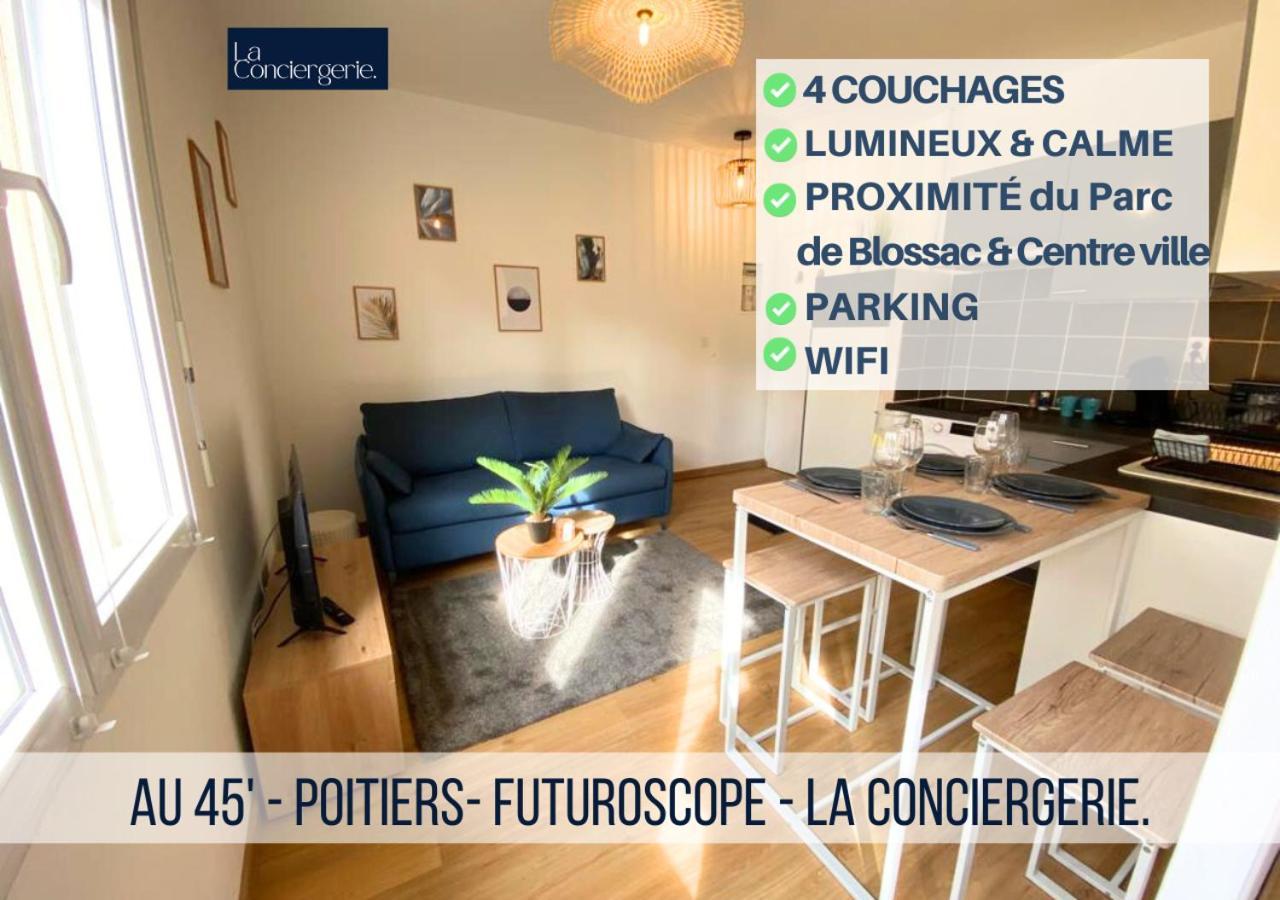 Au 45' - Poitiers - Futuroscope - La Conciergerie Apartment Ngoại thất bức ảnh